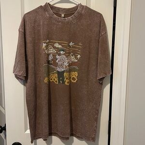 Flower Boy Y2K Album Graphic T-Shirt size Large like new Tyler the Creator